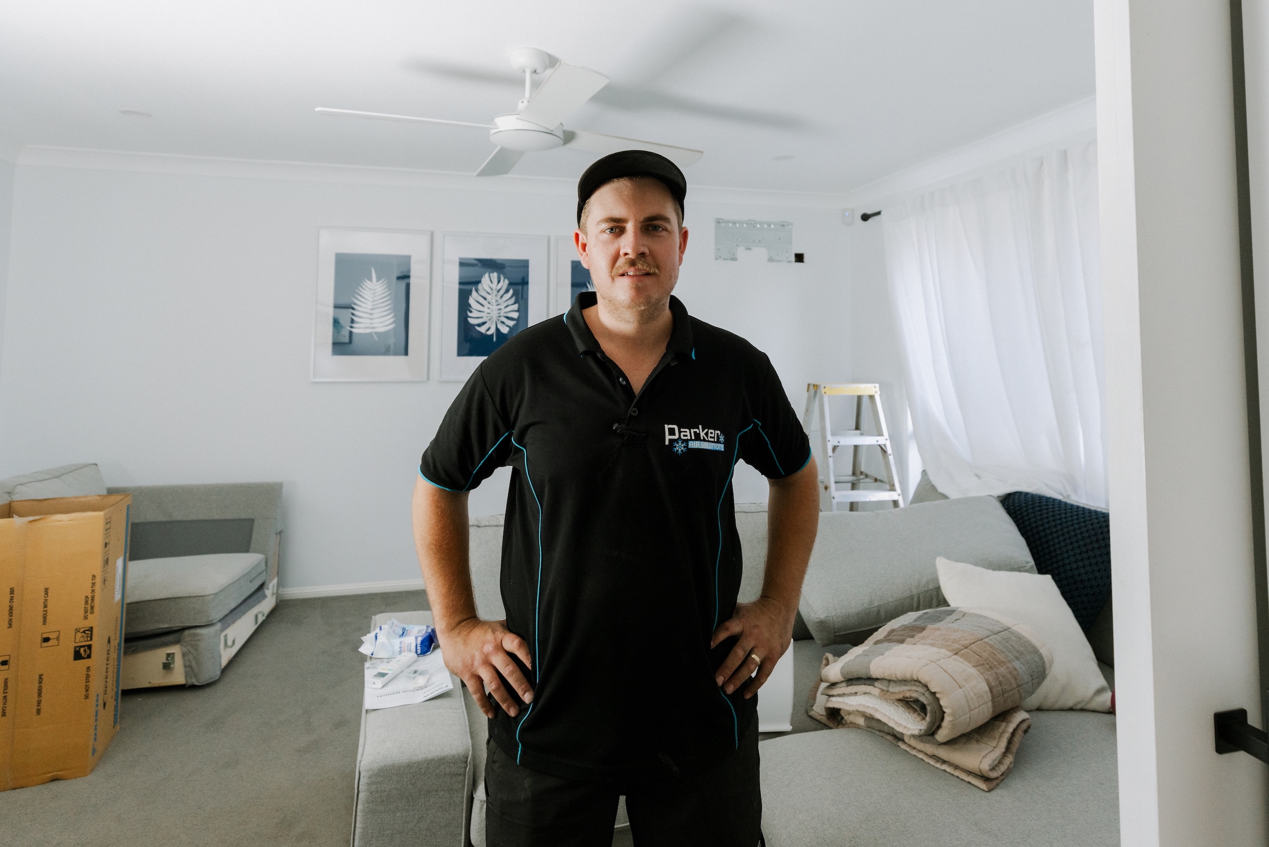Queensland AC technician ready for service