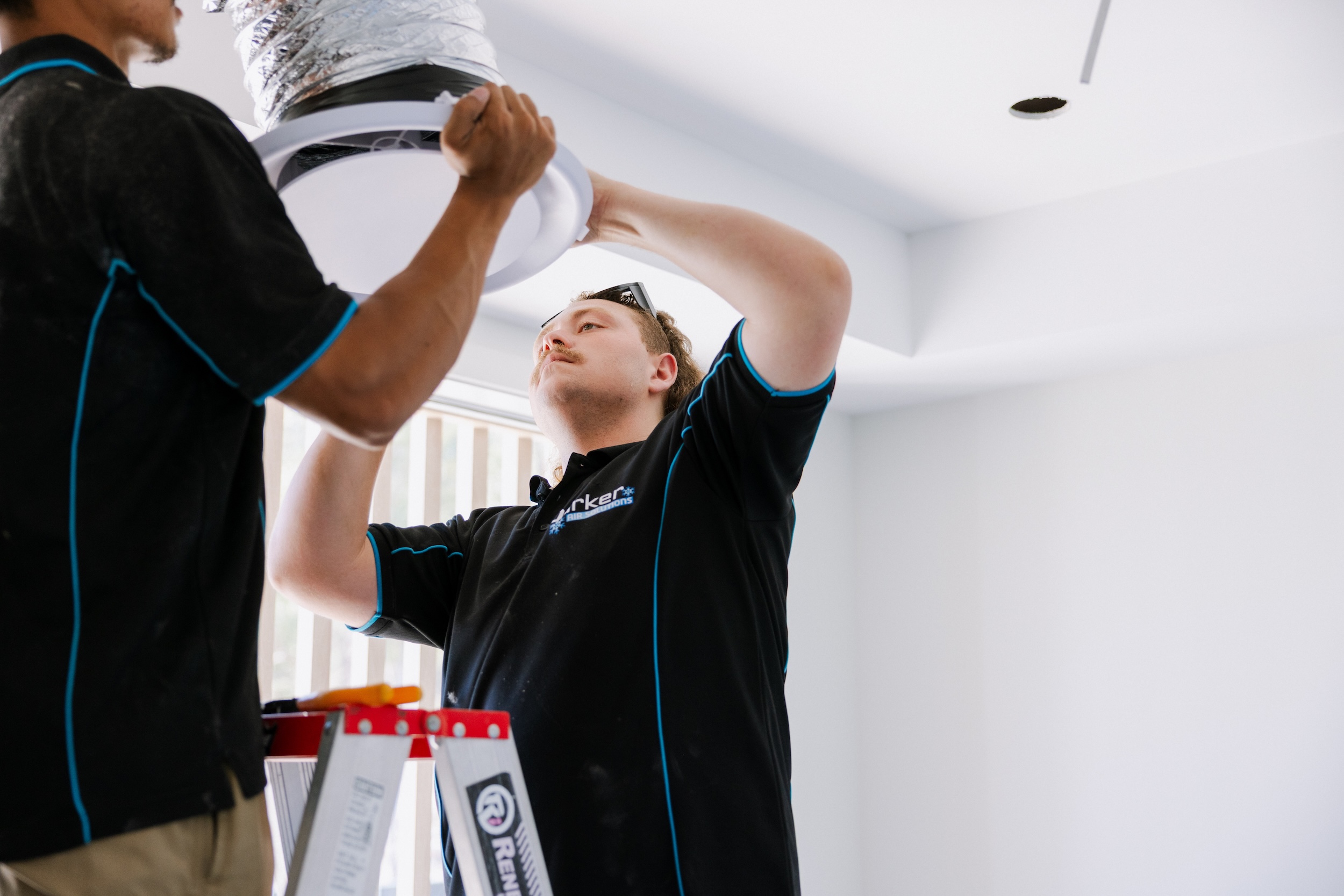Premium insulated ductwork in ceiling cavity
