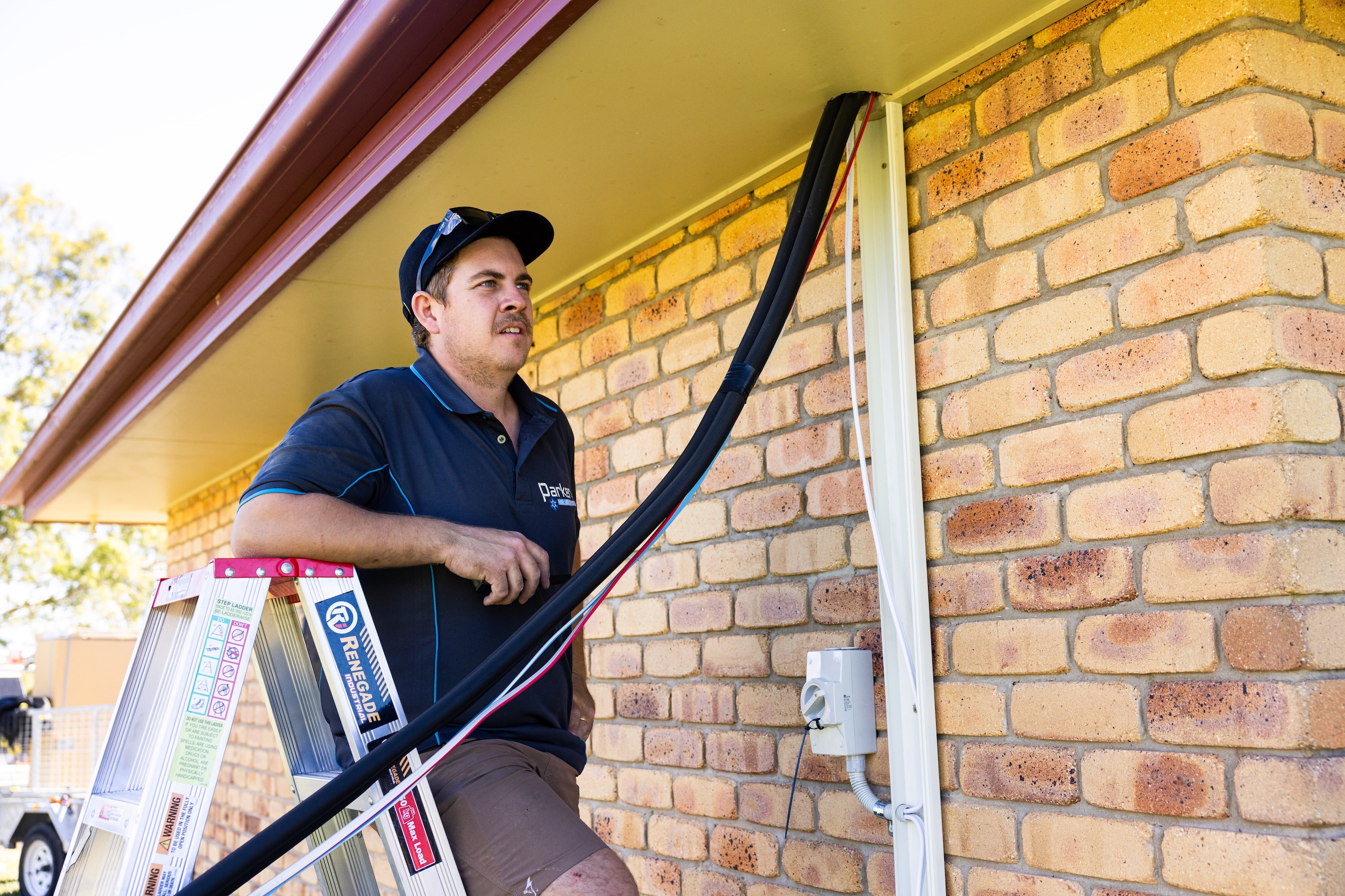 Meticulous preparation for ducted airconditioning install